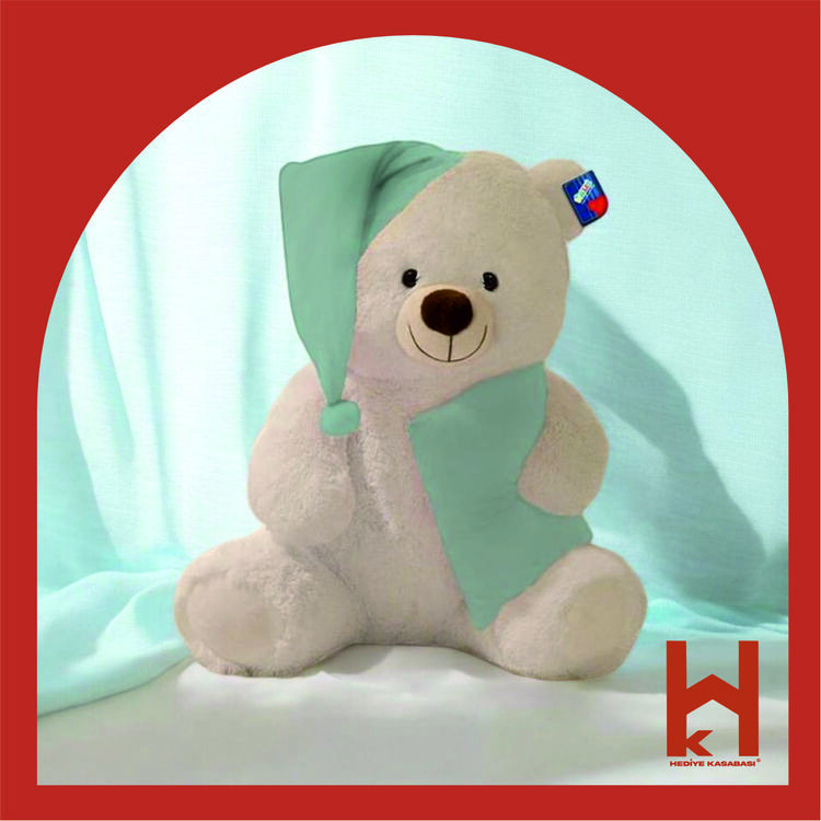 65 CM PELUŞ UYKU ARKADAŞIM BEBEK MAVİSİ AYICIK ( TETHY )