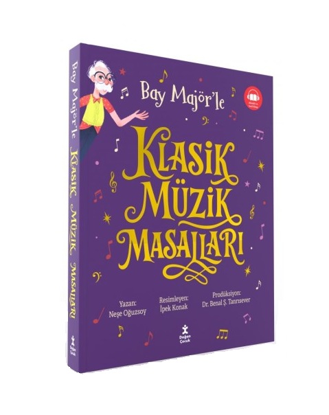 Bay Majör'le Klasik Müzik Masalları Tek Cilt Özel Baskı Mor (7 Kitap Bir Arada)
