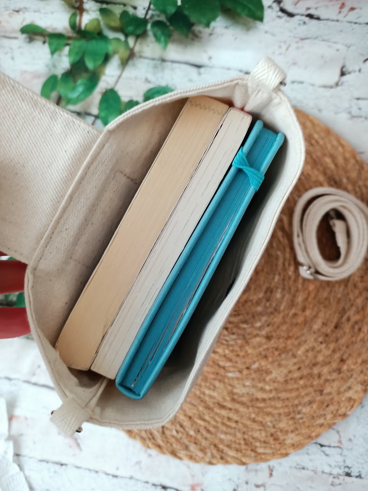 Küçük prens nakışlı kitap çantası (askılı)