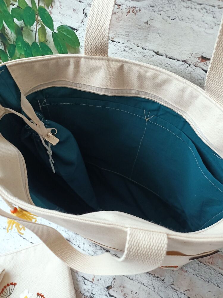 Çok amaçlı large tote omuz çantası