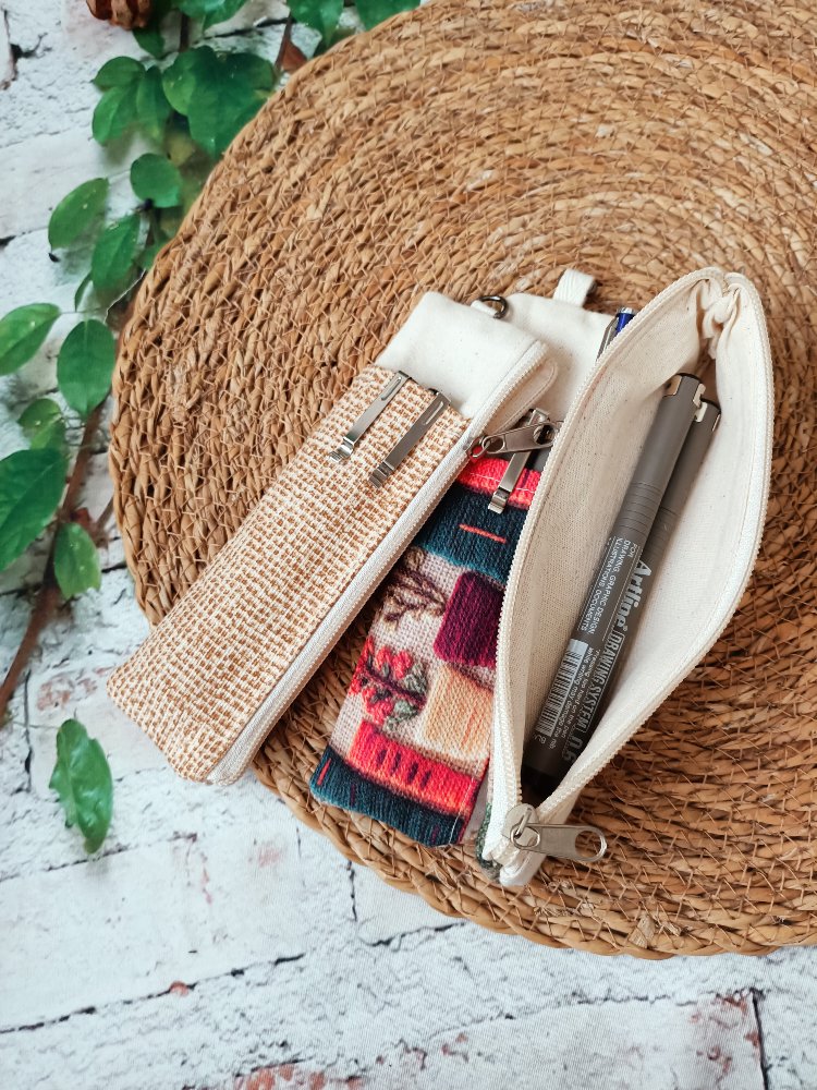 3d nakış efektli kitap çantası ve kalemlik seti
