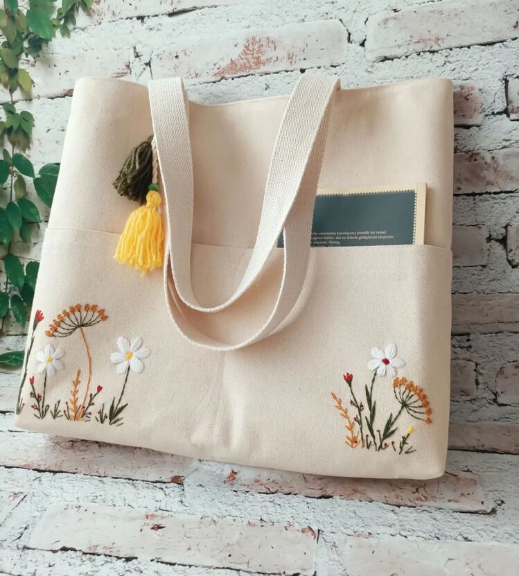 Çok amaçlı large tote omuz çantası