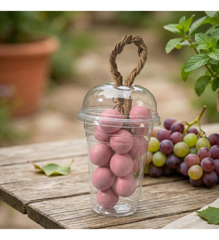 Salkım Üzüm Sabunu Opak Pembe