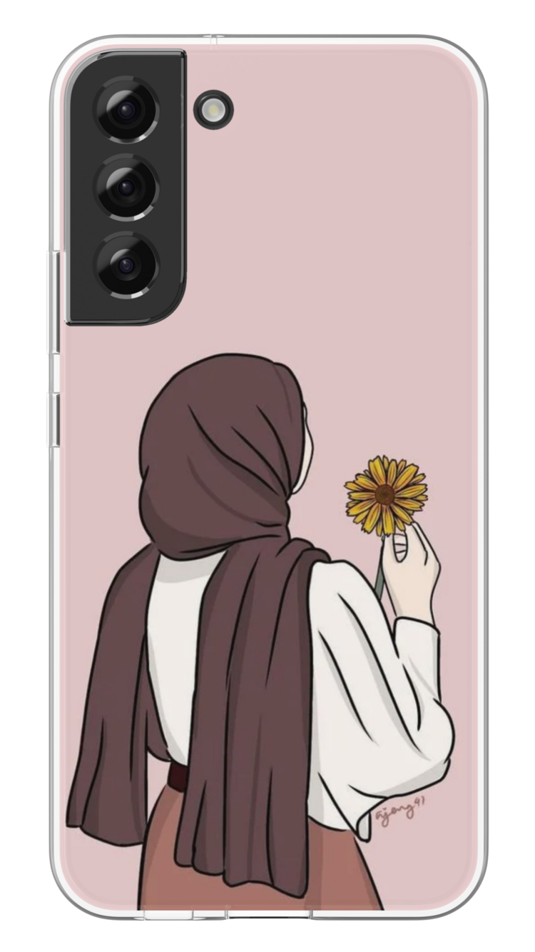 Çiçekli muhafazakar kız ( TELEFON MODELİ İÇİN AÇIKLAMAYI OKUYUNUZ )