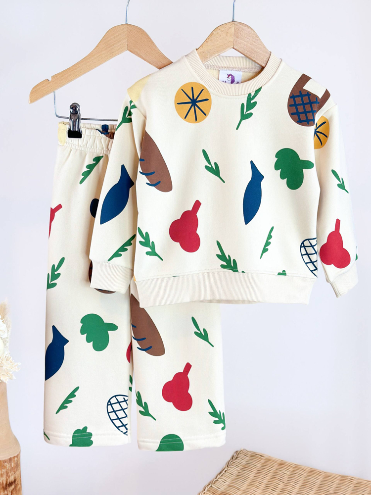 Unisex Fruit İkili Takım 