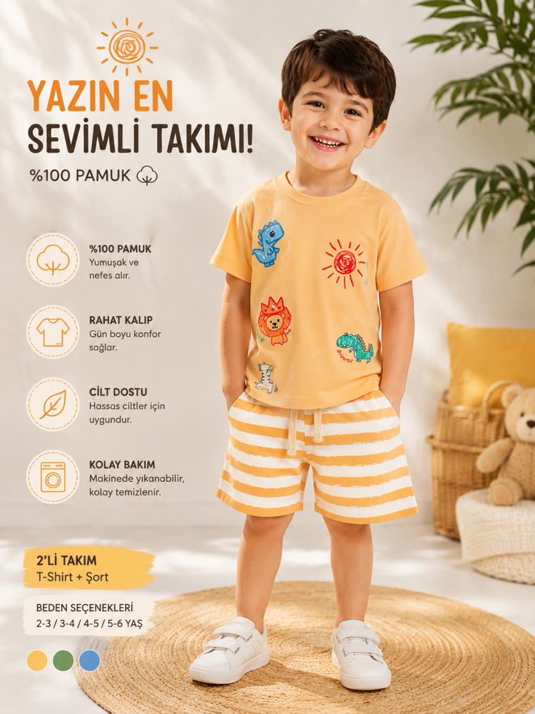 Erkek Bebek İkili Takım