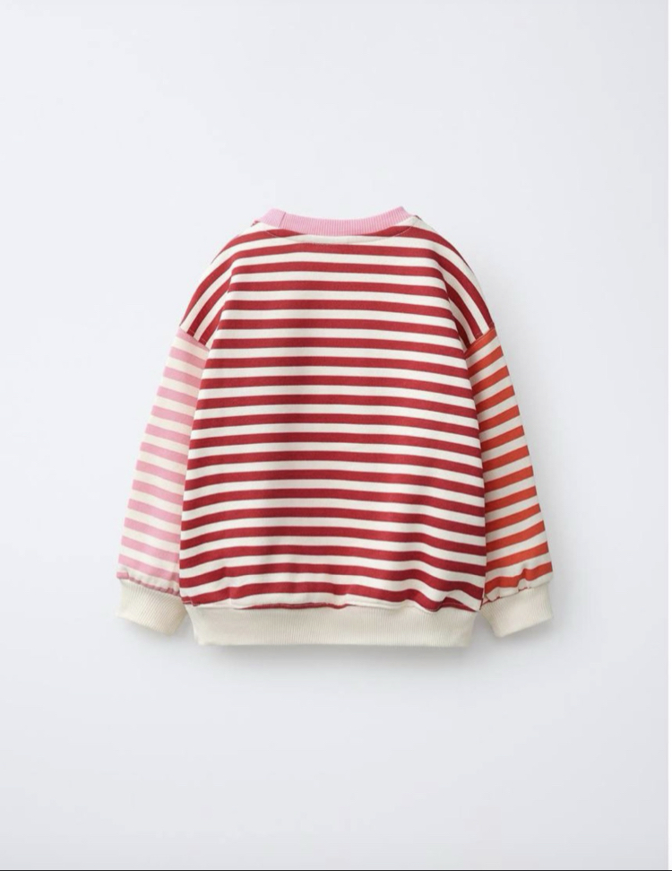Çilek Nakışlı Sweatshirt