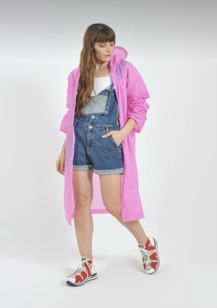 Unisex Renkli Yağmurluk