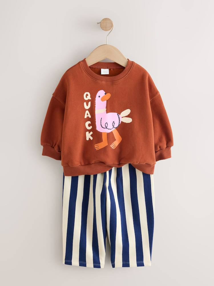 Ördekli Unisex Çocuk Takım