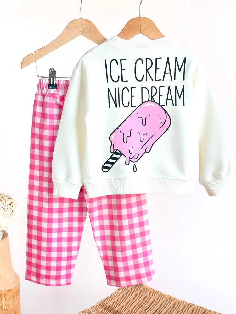 Kız Çocuk Sweat Pantolon Takım