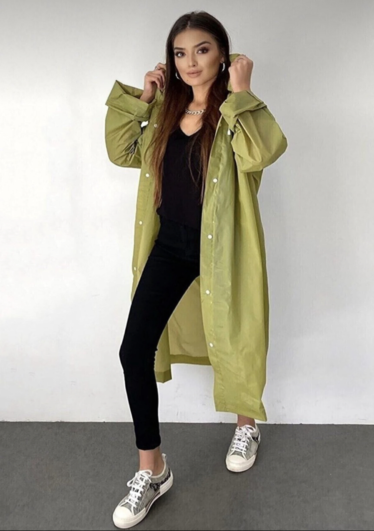 Unisex Renkli Yağmurluk