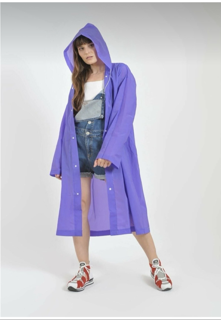 Unisex Renkli Yağmurluk