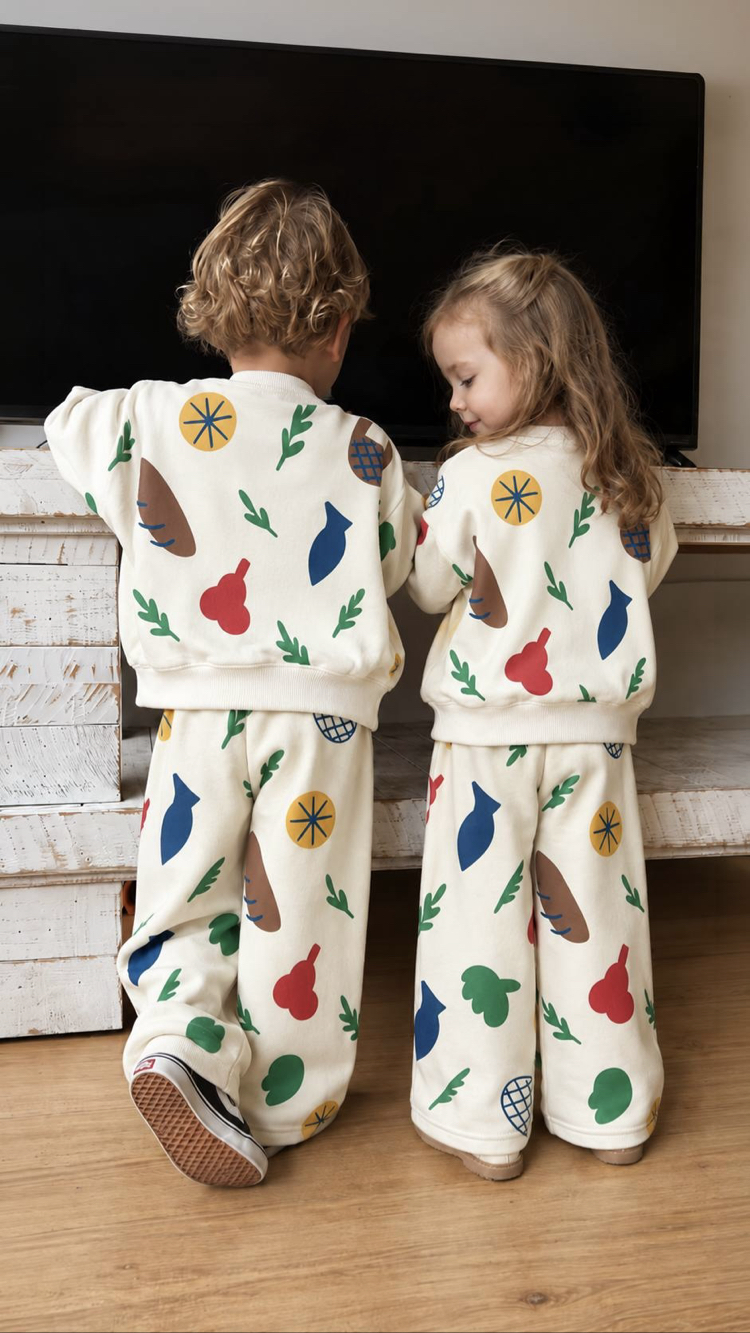 Unisex Fruit İkili Takım 
