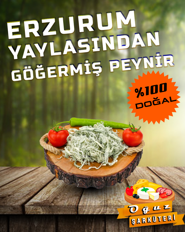 ERZURUM YAYLASINDAN GÖĞERMİŞ PEYNİR