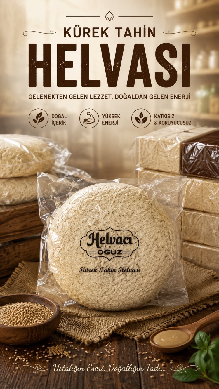 Helvacı Oğuz Kürek Tahin Helvası