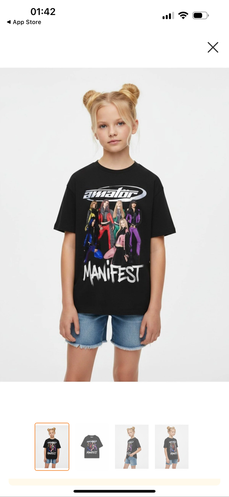 Manifest Siyah Tişört