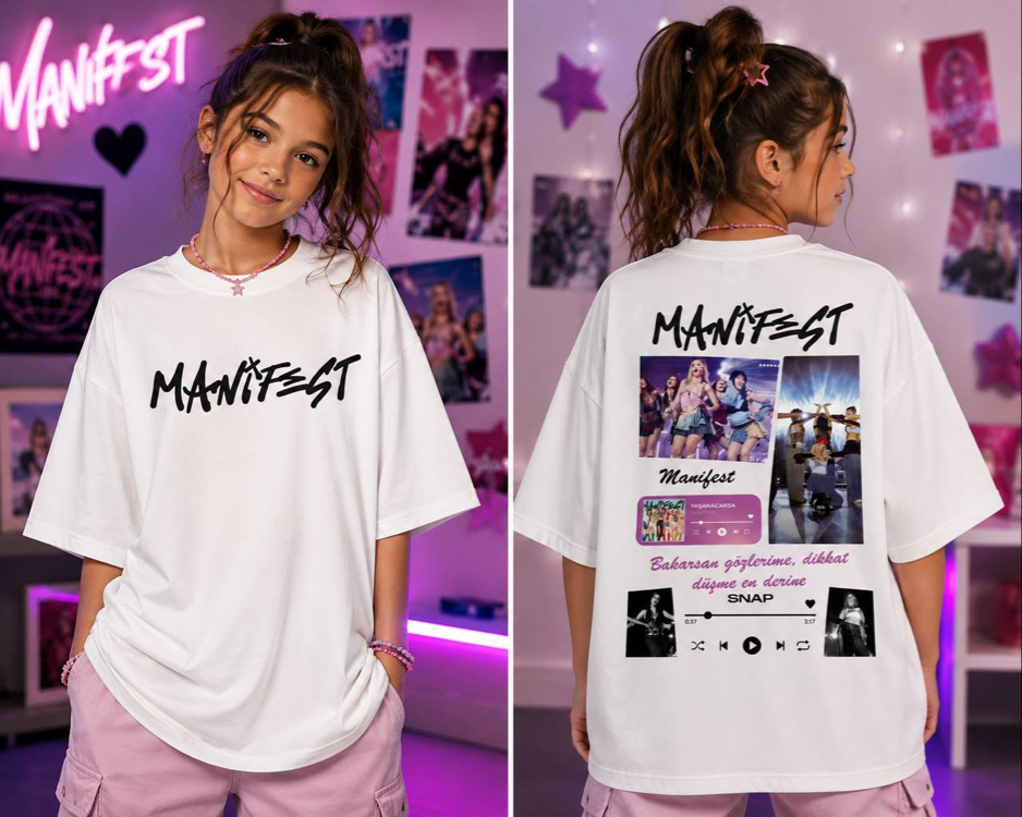 Manifest Snap Sırt Baskılı