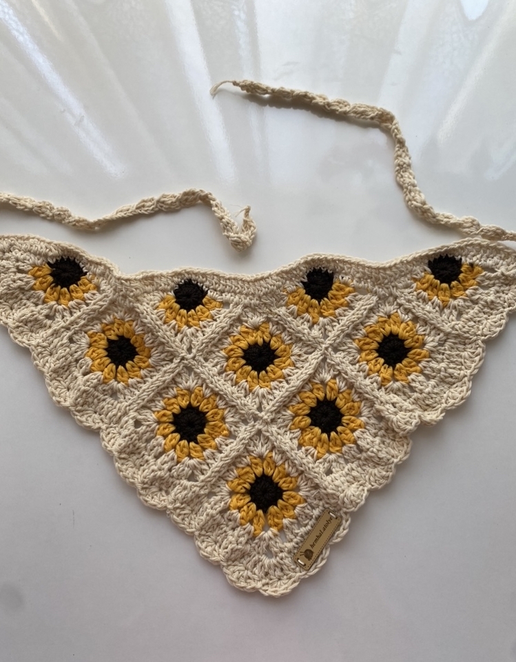 Çiçek bandana