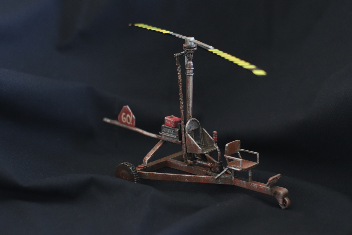 Rust Minicopter Figürü | hen3dprint