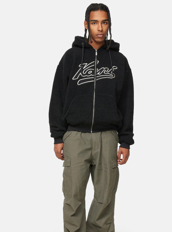 Karl Kani
VARSITY TEDDY FERMUARLI KAPŞONLU SWEATSHIRT ORİJİNAL