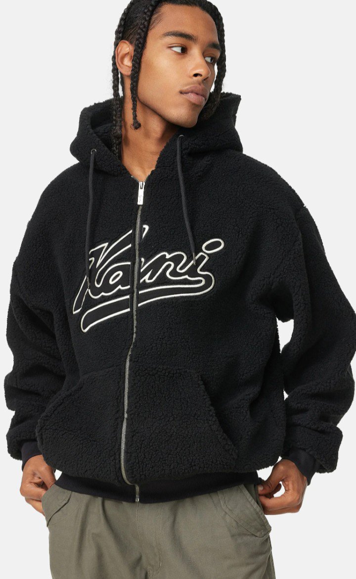 Karl Kani
VARSITY TEDDY FERMUARLI KAPŞONLU SWEATSHIRT ORİJİNAL