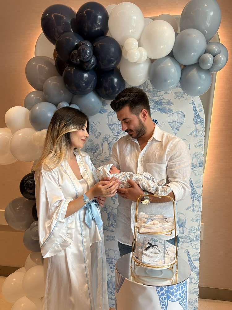 Kimono Kol Biyeli Mom Sabahlık | 120 cm