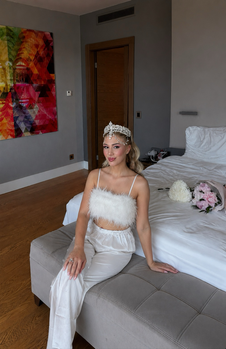 Malibu Crop & Pantolon Takım 