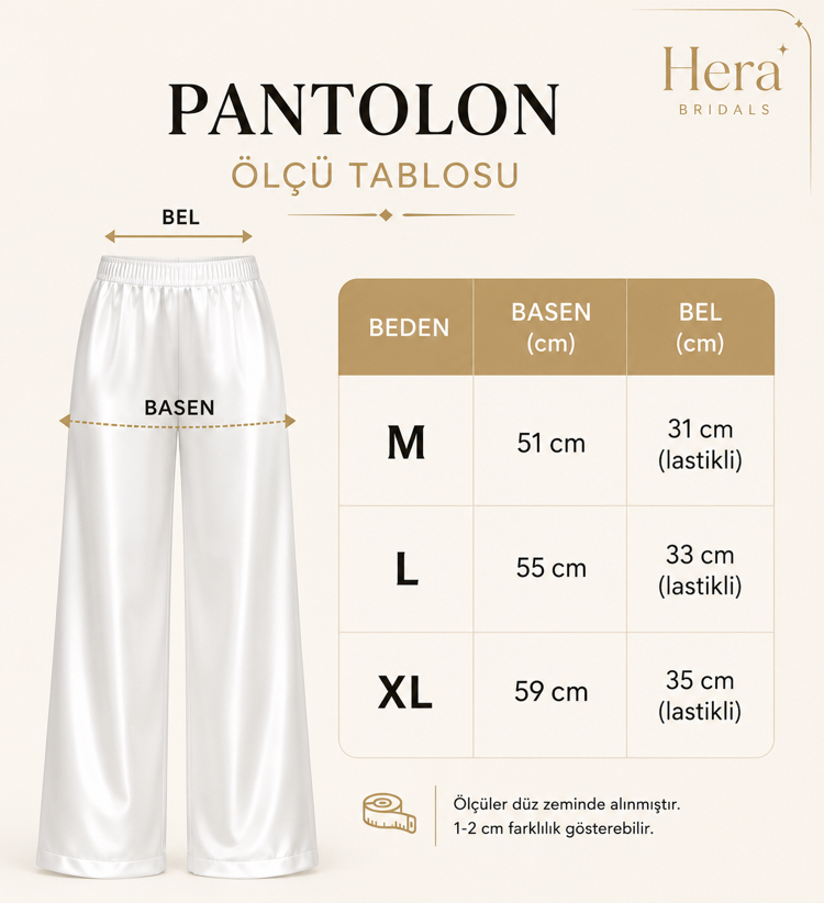 Malibu Crop & Saten Pantolon Takım
