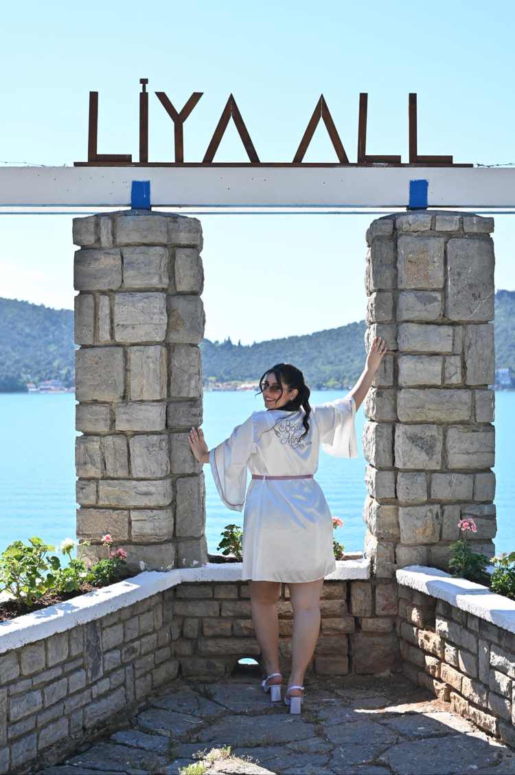 Kimono Kol Biyeli Sabahlık | 90 cm