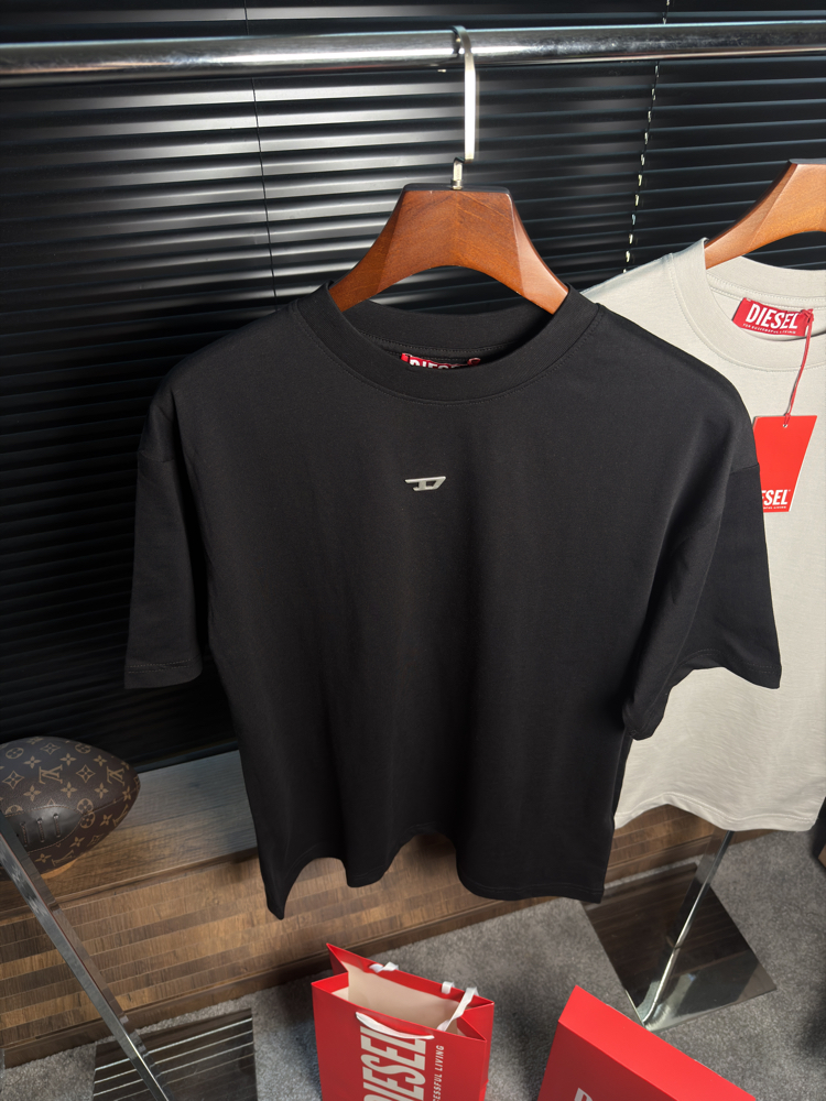 Diesel Metal Logo Tshirt