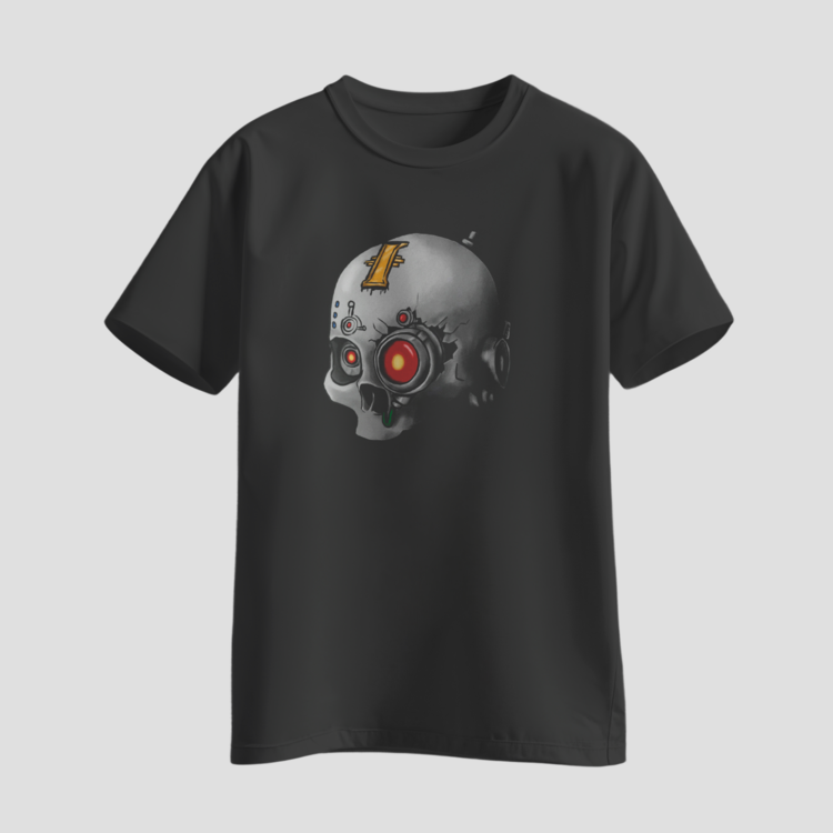 Heretik Podcast Tişört - Motor Skull