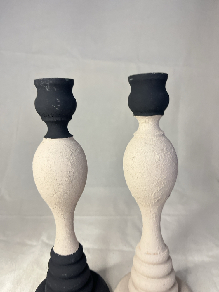 Cozy Beton Efektli 2'li Şamdan