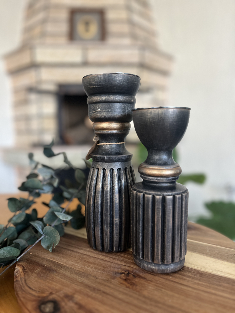 Noir Bronz 2 ‘li Şamdan
