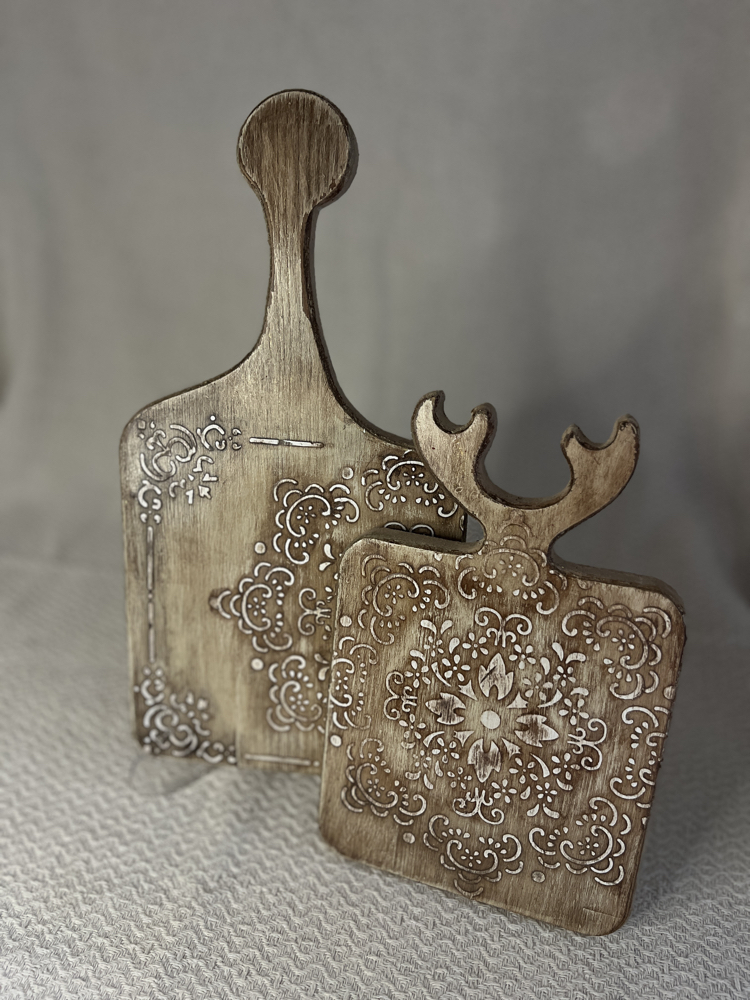 Motif Desen 2'li Sunum Tahtası