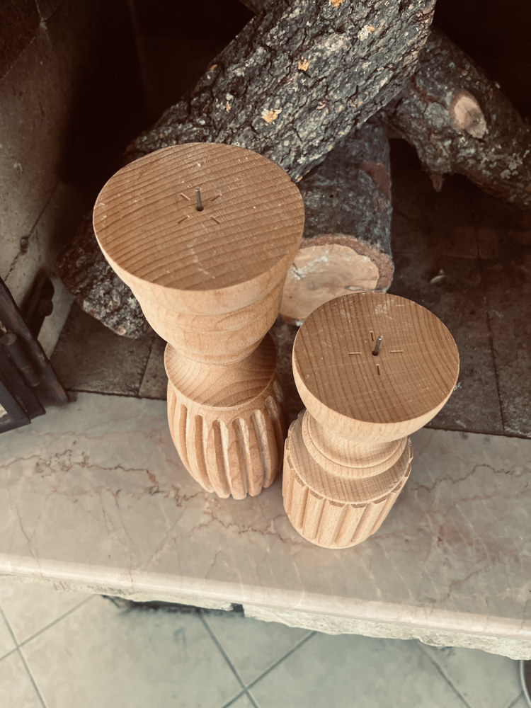 Naturel 2’li Şamdan