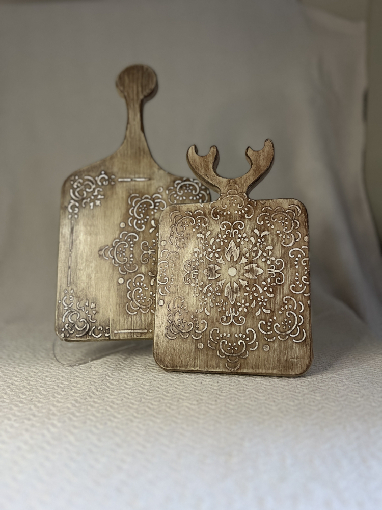 Motif Desen 2'li Sunum Tahtası