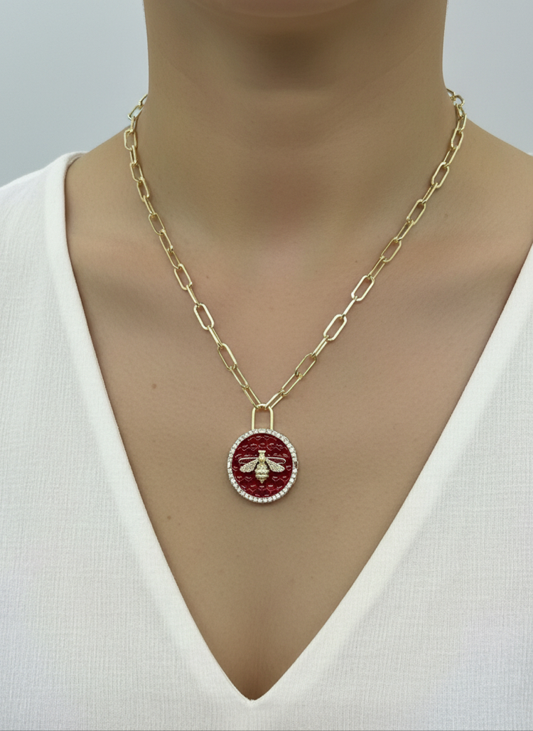 Bordo Kolye