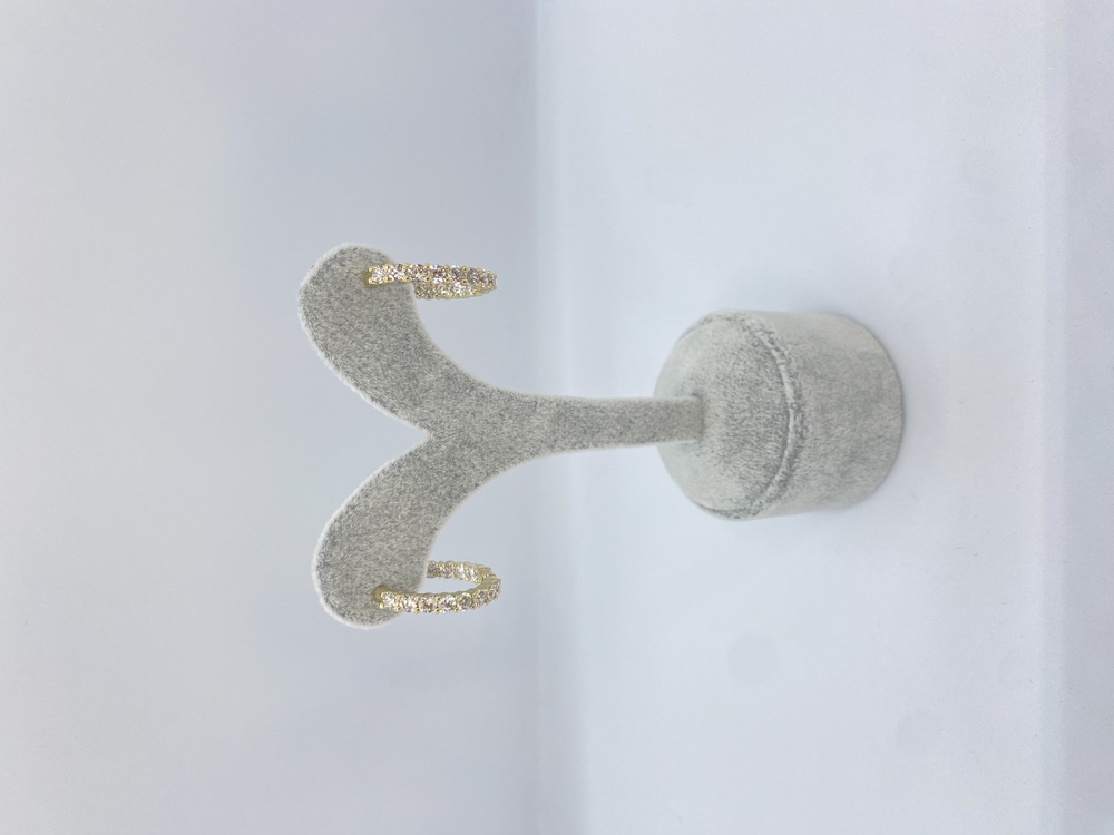 Xuping Zirkon Taşlı İçi ve Dışı Küpe