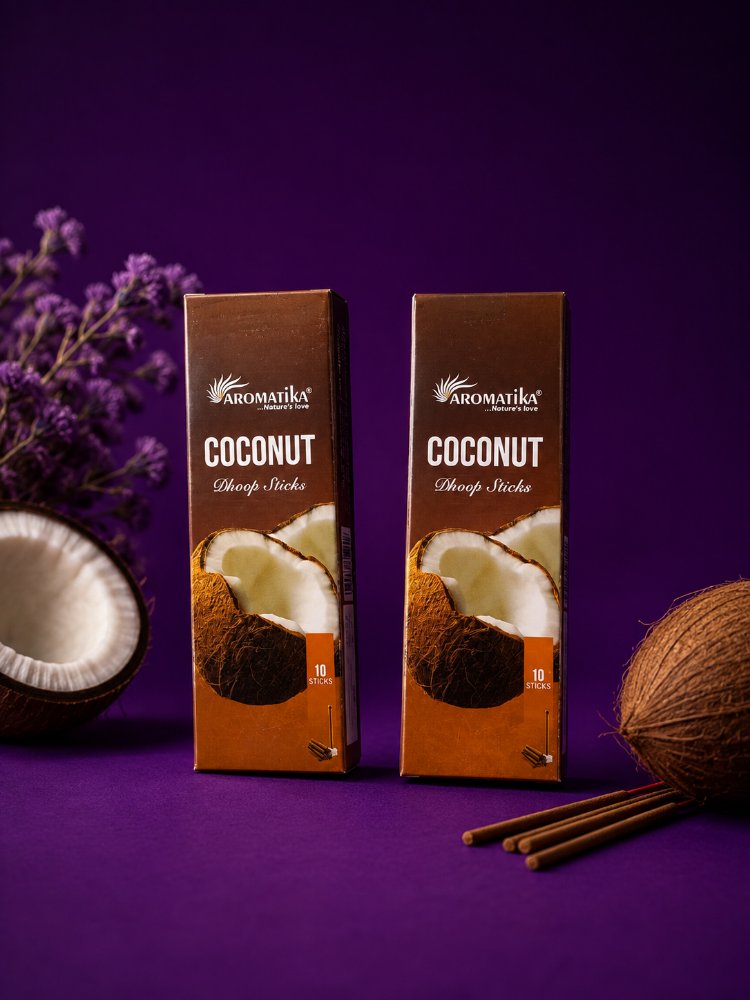 Coconut Dhoop Tütsü Seti
