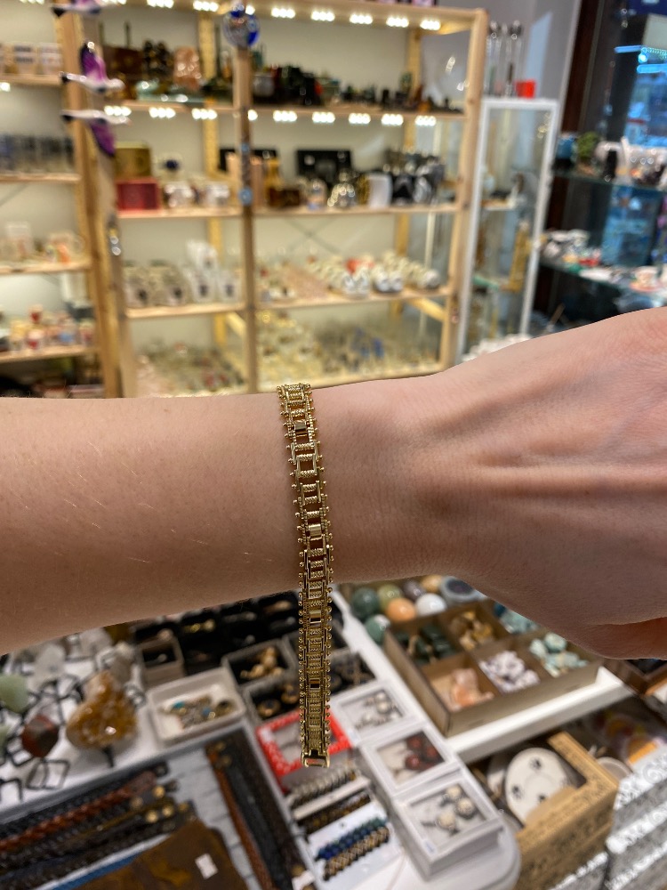 Xuping Gold Renkli Çelik Bileklik