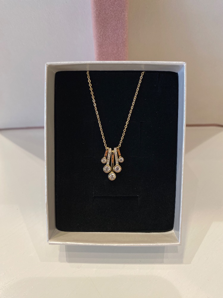 Xuping Gold Hasır Çelik Kadın Kolye