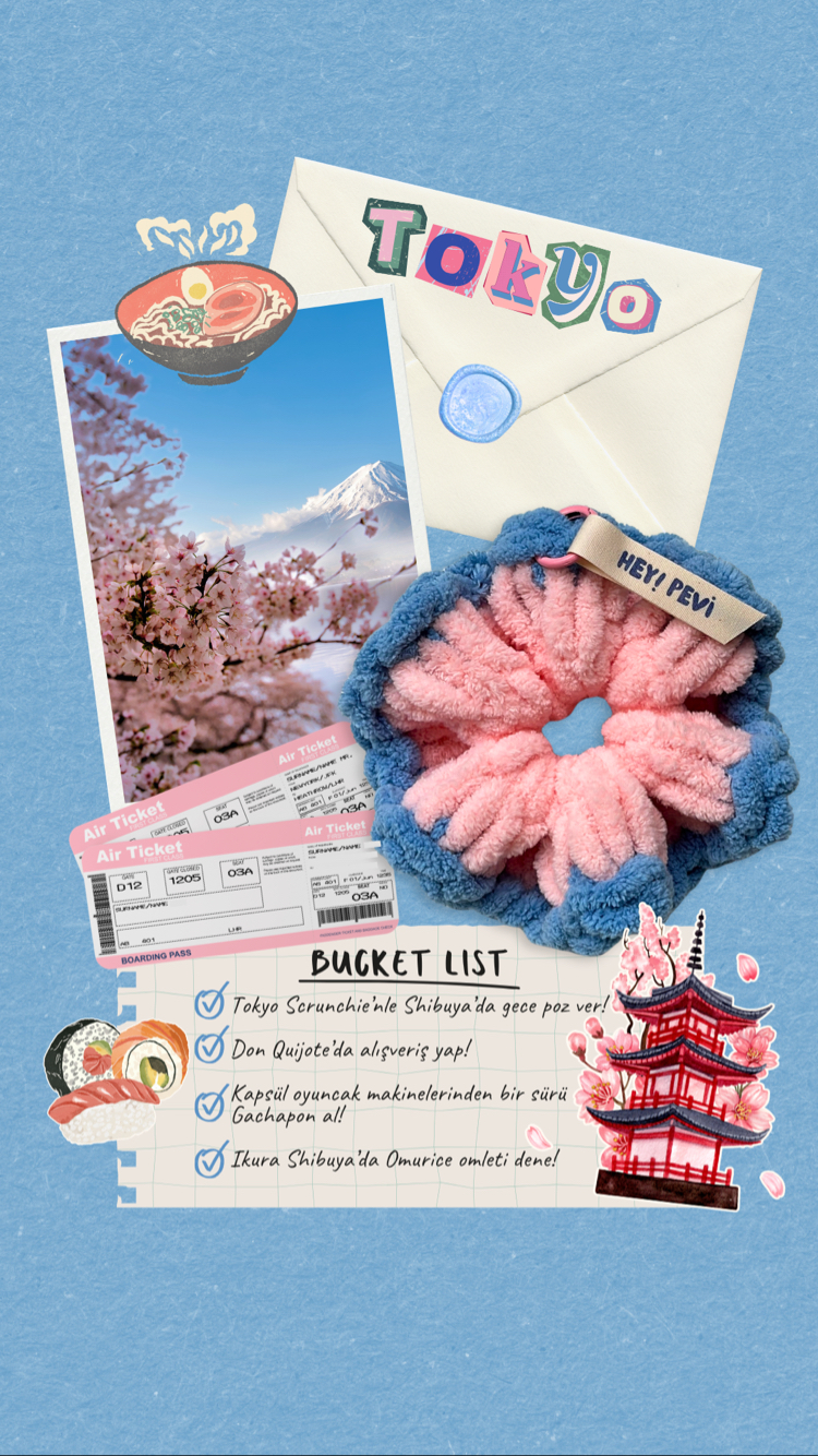 Tokyo Scrunchie