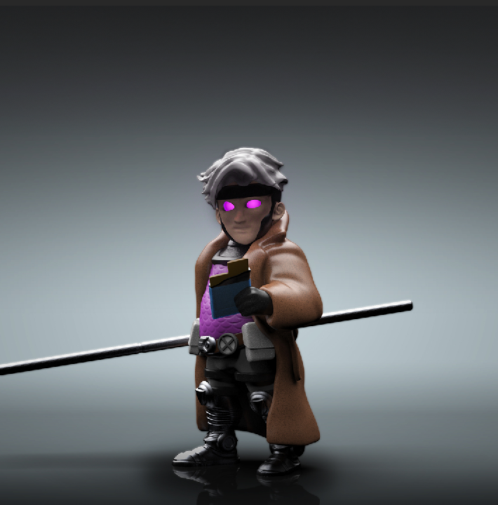 Gambit ( Chibi ) - Marvel