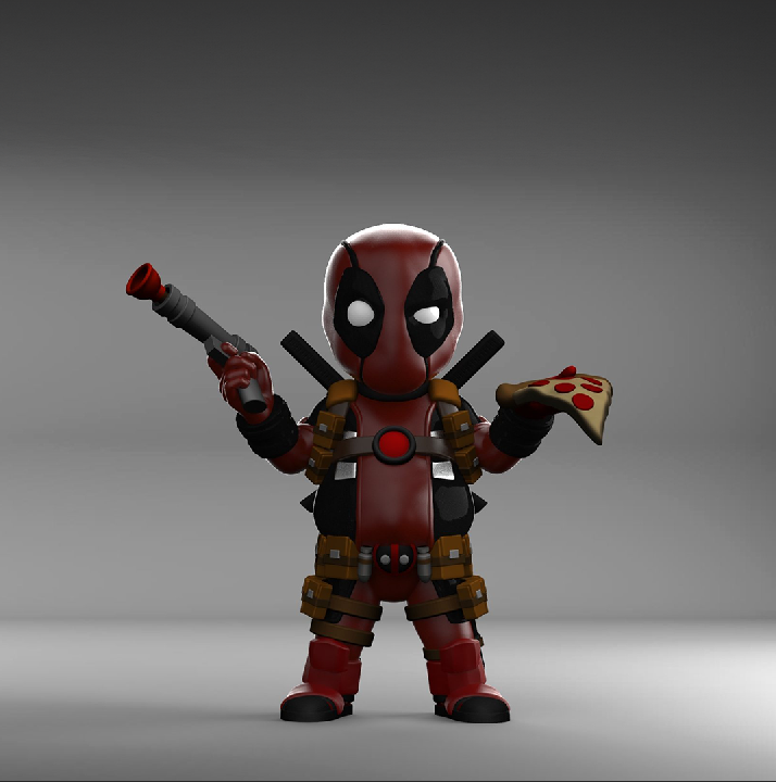 Deadpool ( Chibi ) - Marvel