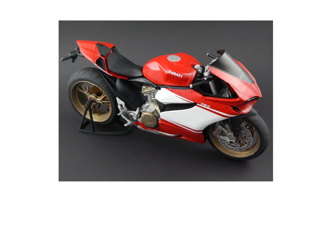 Büyük Ölçek Model Motosiklet