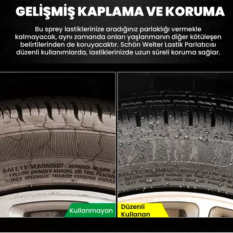 Lastik Parlatıcı - Schön Weiter
