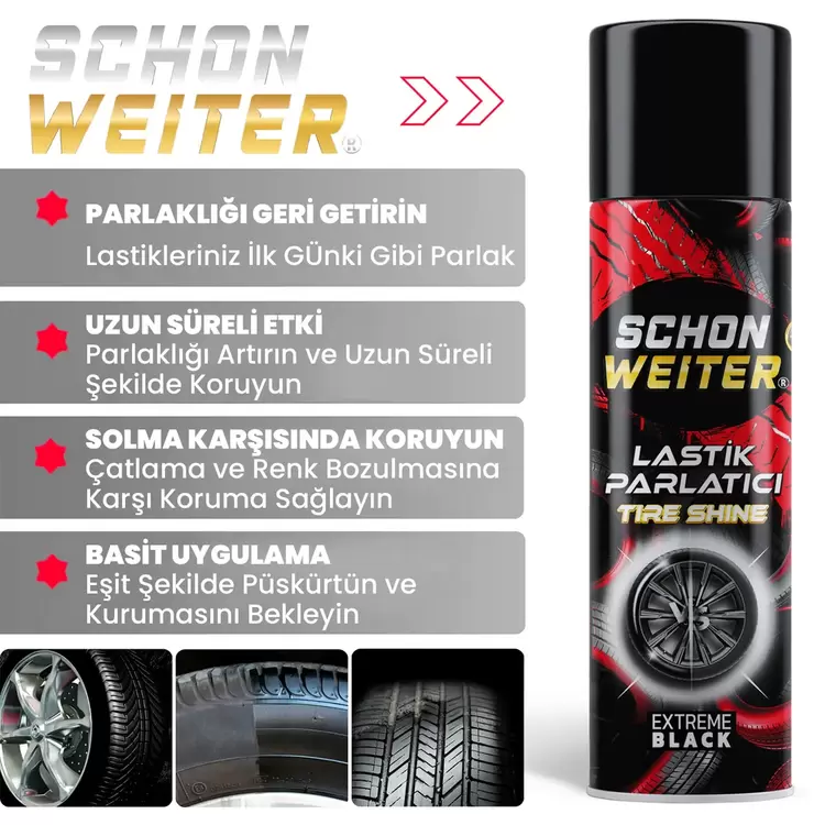 Lastik Parlatıcı - Schön Weiter