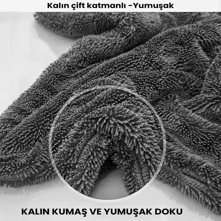 Kurulama Havlusu 50x80 cm Çift Taraflı - Schön Weiter