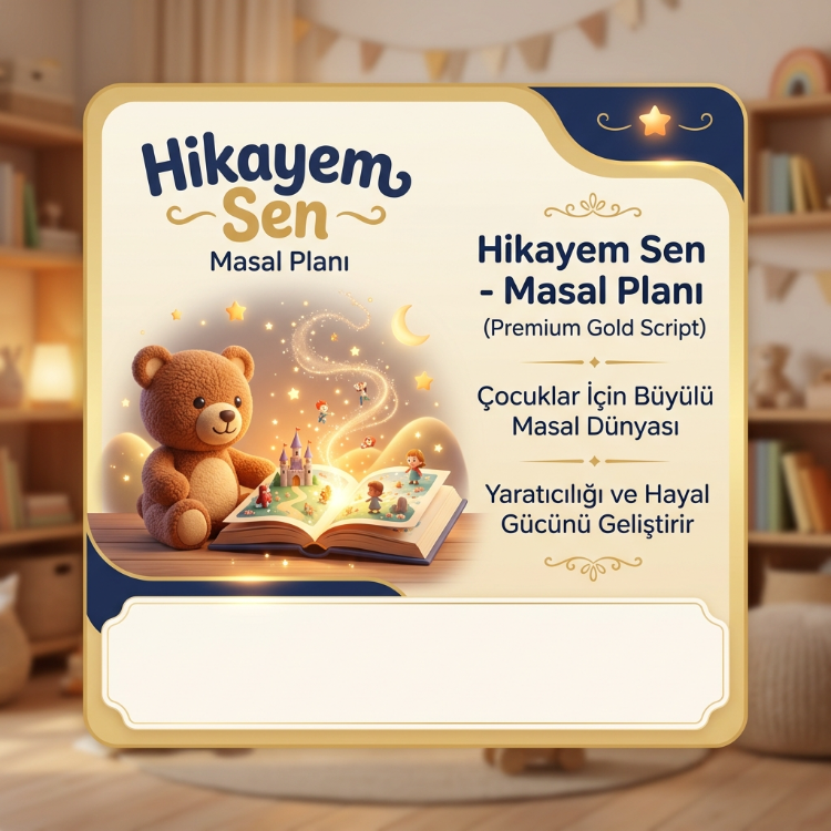 Hikayem Sen - Masal Planı (1 Aylık Premium)