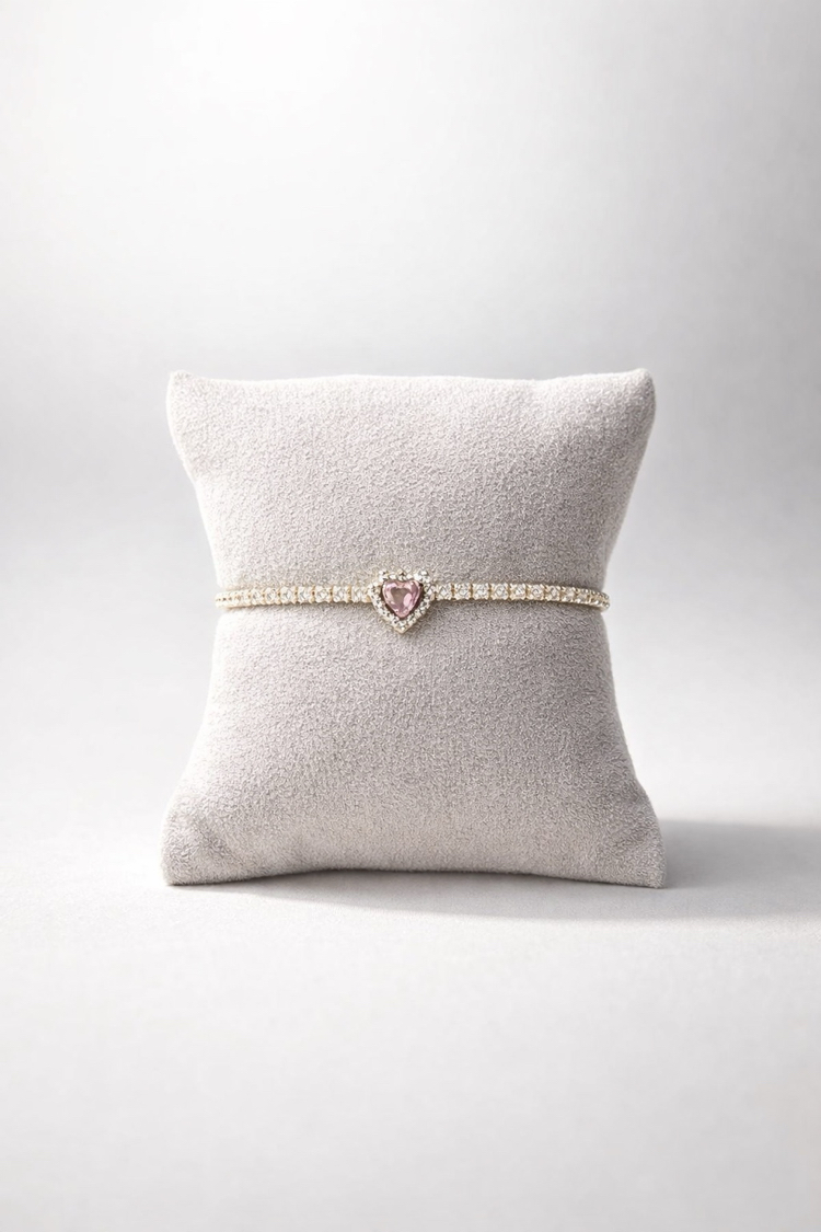 Hiléra Heart Pink Bracelet ✨  